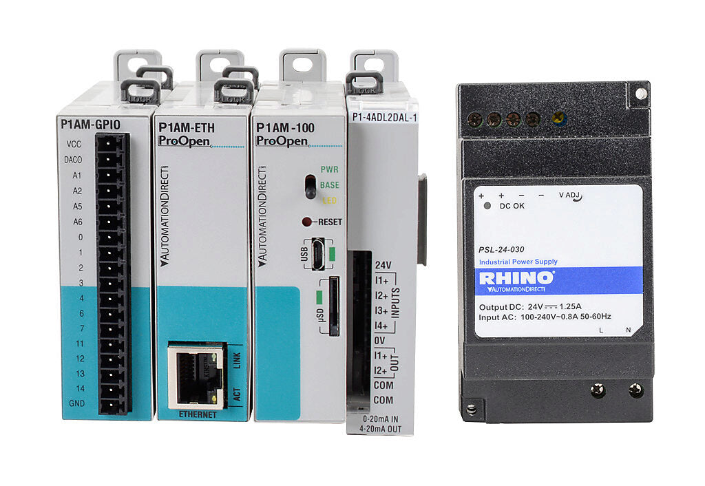 ProductivityOpen starter kit with Ethernet.-P1AM-START1
