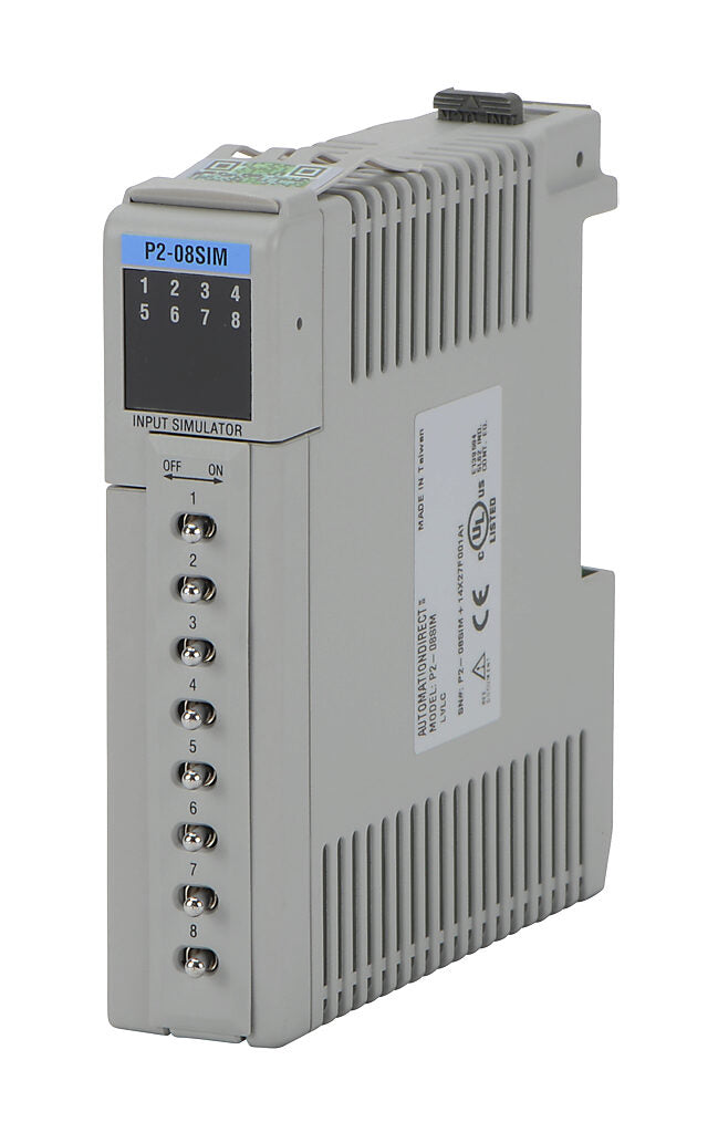 Productivity2000 simulator input module, 8-point.-P2-08SIM