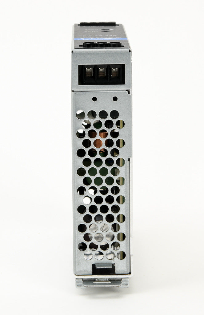 AchieVe PSA series switching power supply, 12 VDC @ 10A/120W, 120/240 VAC nominal input, 1-phase, enclosed, aluminum housing, 35mm DIN rail mount, screw terminals.-PSA-12-120