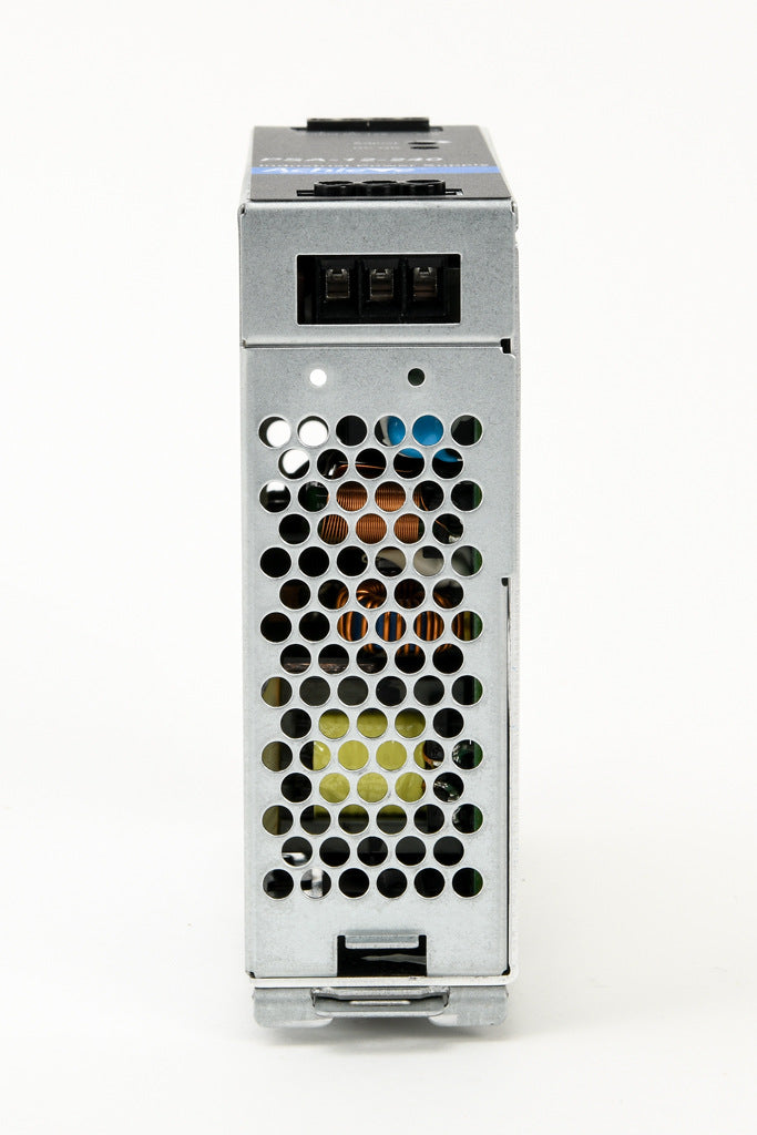 AchieVe PSA series switching power supply, 12 VDC @ 20A/240W, 120/240 VAC nominal input, 1-phase, enclosed, aluminum housing, 35mm DIN rail mount, screw terminals.-PSA-12-240