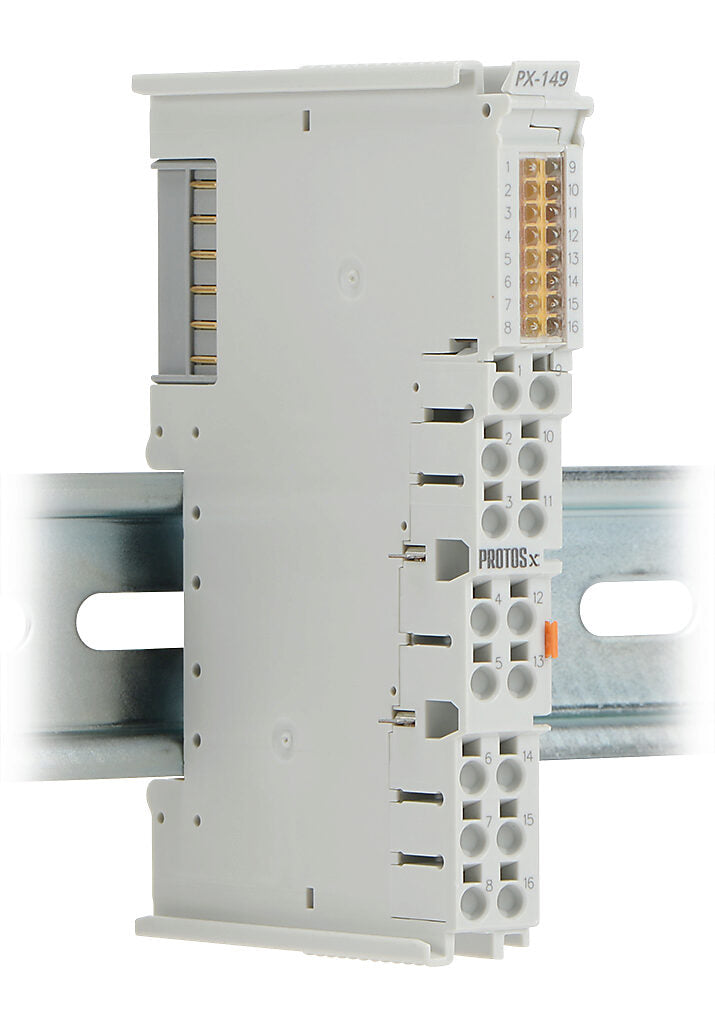 Protos X discrete input module, 16-point, 24 VDC, sinking.-PX-149