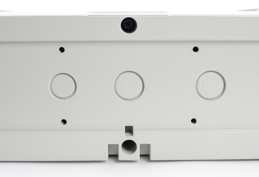 Schmersal control panel, two-hand safety, die-cast aluminum, empty enclosure.-SEPG05.3.L.22