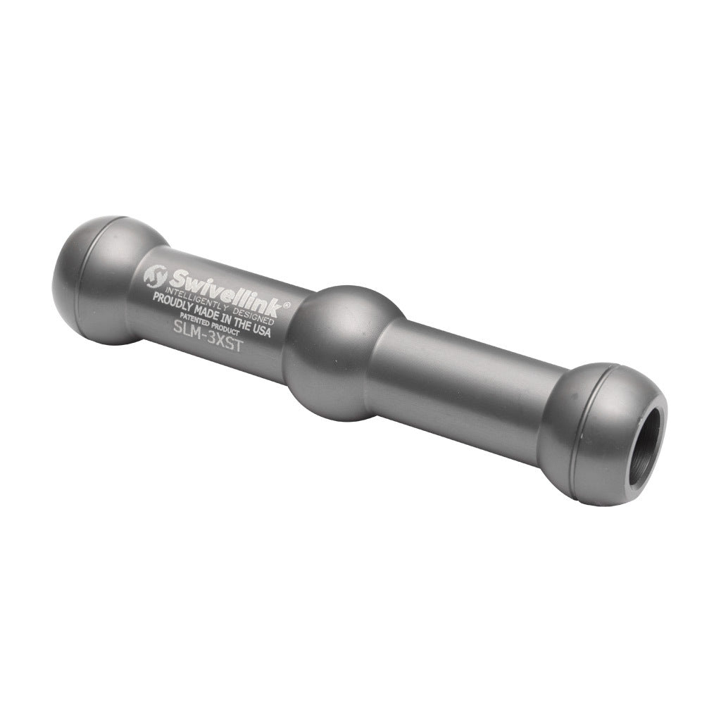 Swivellink XS series metric tee link, 75mm length.-SLM-3XST