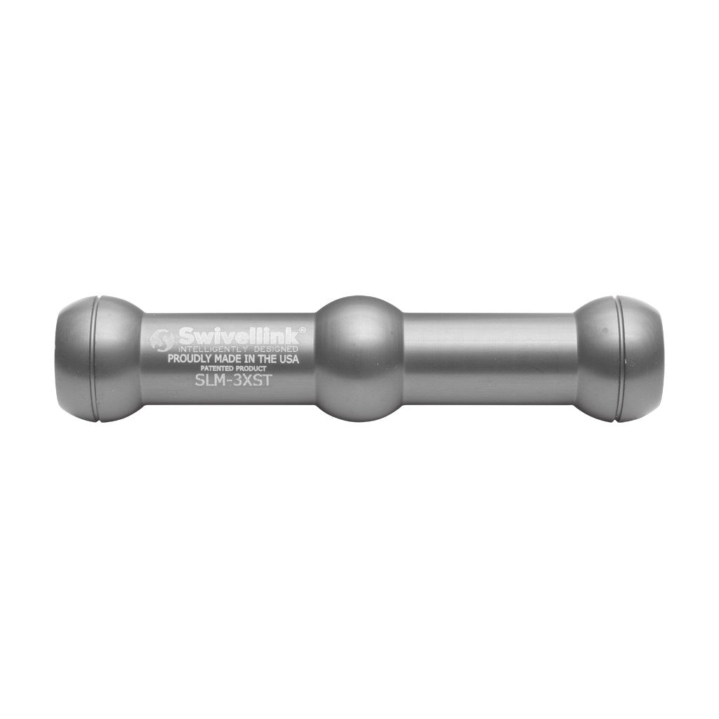 Swivellink XS series metric tee link, 75mm length.-SLM-3XST