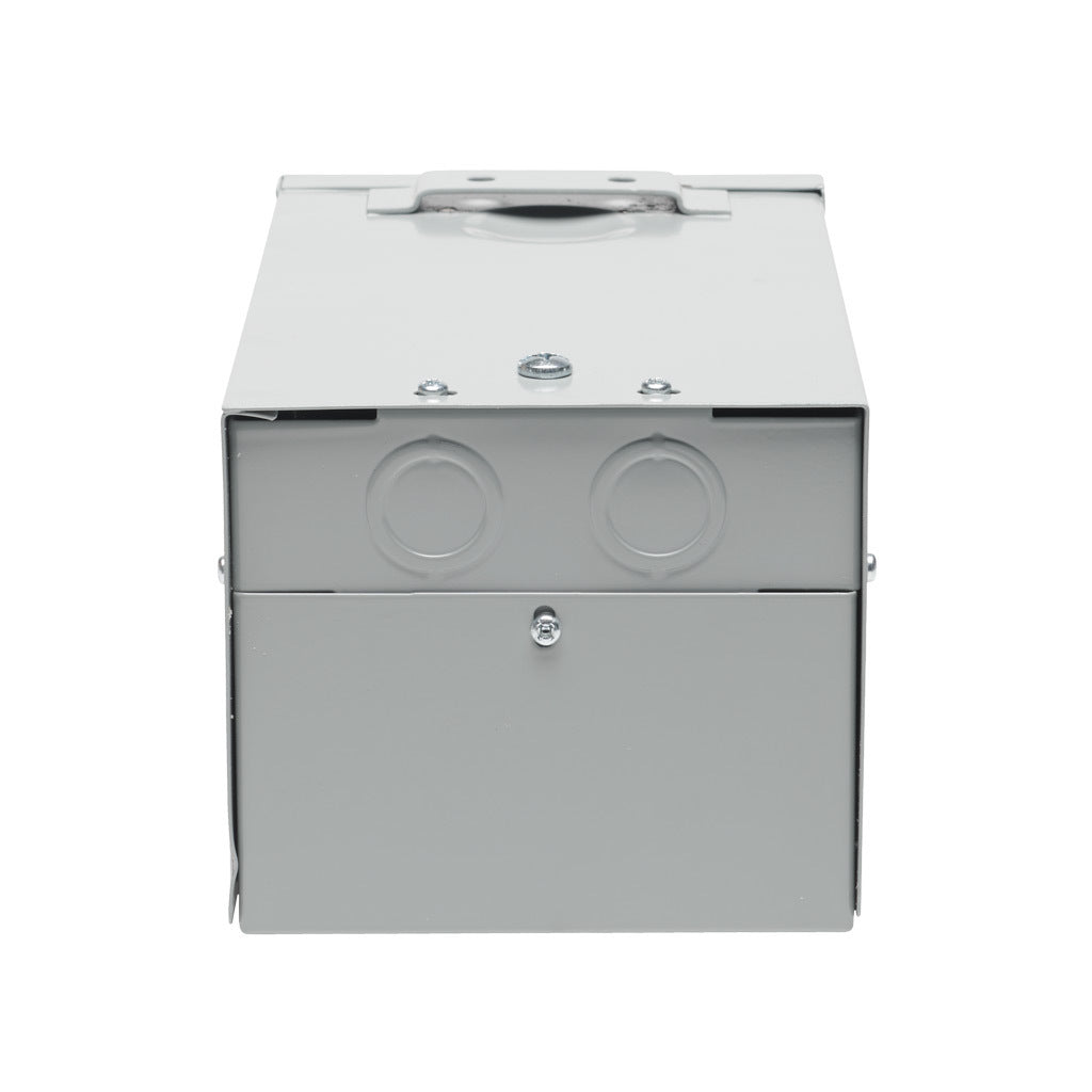 ACME buck-boost transformer, encapsulated core, 1 kVA, 1-phase, 120/240 VAC, 12/24 VAC secondary, 60 Hz, NEMA 3R, wall mount.-T111683