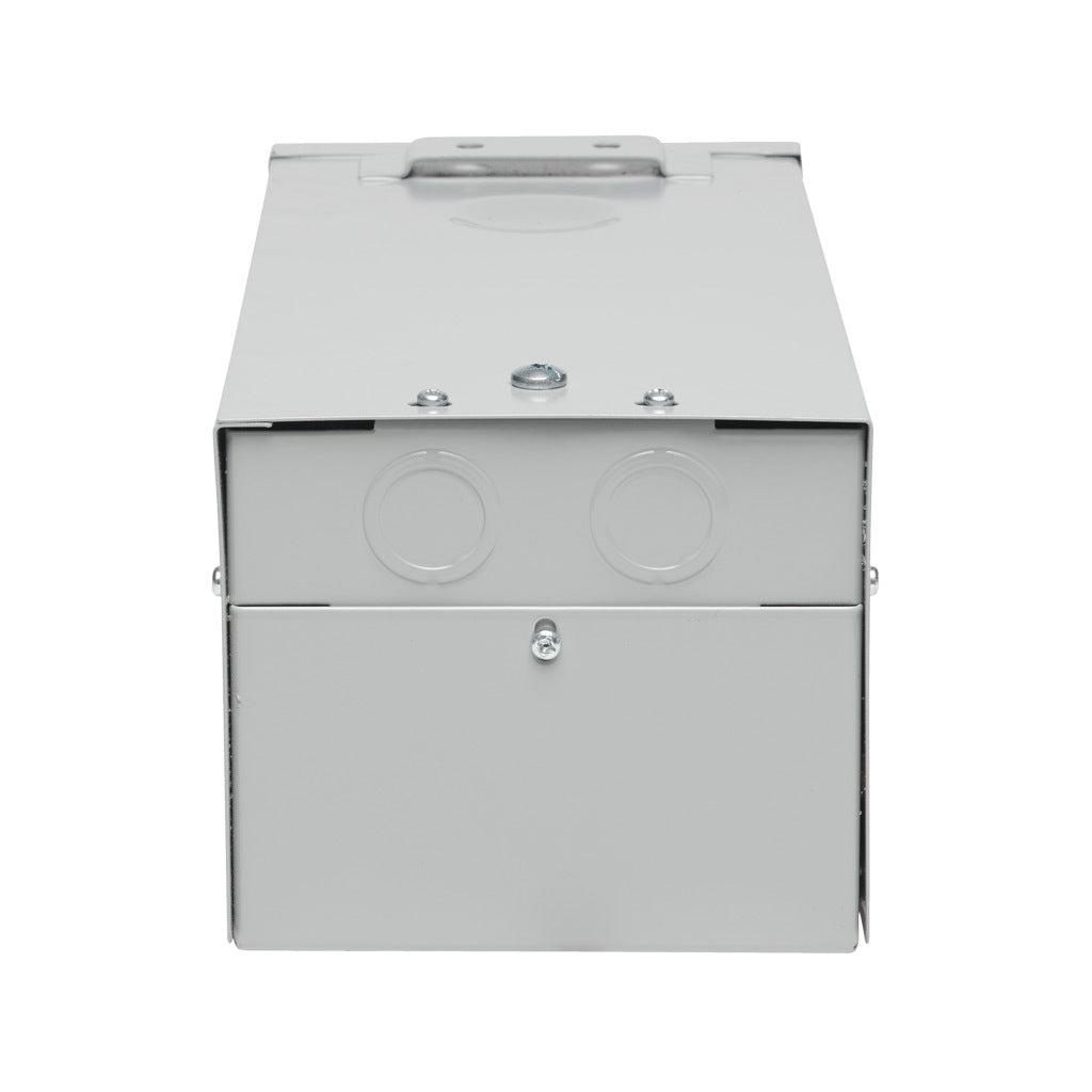 ACME buck-boost transformer, encapsulated core, 2 kVA, 1-phase, 120/240 VAC, 12/24 VAC secondary, 60 Hz, NEMA 3R, wall mount.-T111685