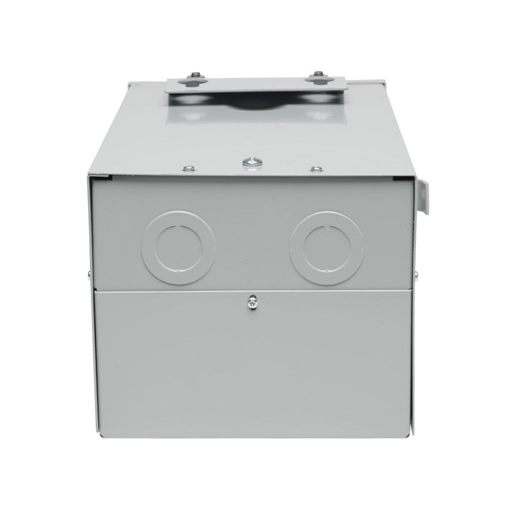 ACME buck-boost transformer, encapsulated core, 5 kVA, 1-phase, 120/240 VAC, 12/24 VAC secondary, 60 Hz, NEMA 3R, wall mount.-T111687