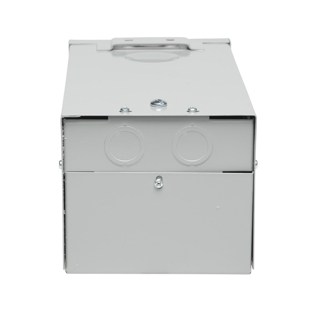 ACME buck-boost transformer, encapsulated core, 1.5 kVA, 1-phase, 240/480 VAC, 24/48 VAC secondary, 60 Hz, NEMA 3R, wall mount.-T137921