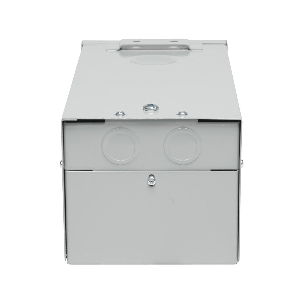 ACME buck-boost transformer, encapsulated core, 2 kVA, 1-phase, 240/480 VAC, 24/48 VAC secondary, 60 Hz, NEMA 3R, wall mount.-T137922