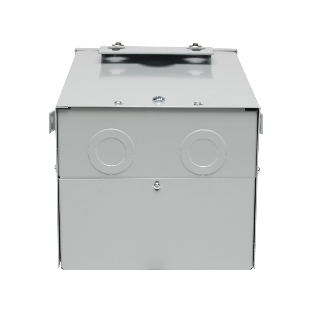 ACME buck-boost transformer, encapsulated core, 5 kVA, 1-phase, 240/480 VAC, 24/48 VAC secondary, 60 Hz, NEMA 3R, wall mount.-T137924