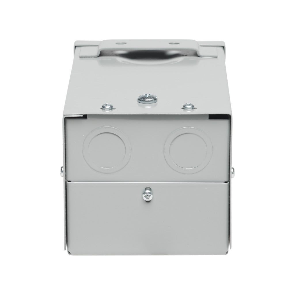ACME general purpose transformer, encapsulated core, 250 VA, 1-phase, 240/480 VAC, 120/240 VAC secondary, 50/60 Hz, electrostatic shield, NEMA 3R, wall mount.-T253007S