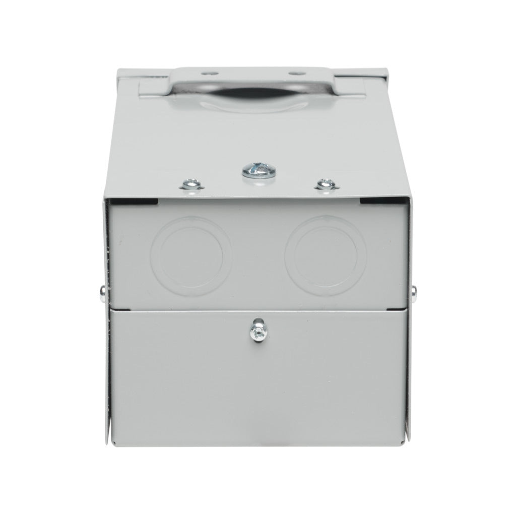ACME general purpose transformer, encapsulated core, 500 VA, 1-phase, 240/480 VAC, 120/240 VAC secondary, 50/60 Hz, electrostatic shield, NEMA 3R, wall mount.-T253008S