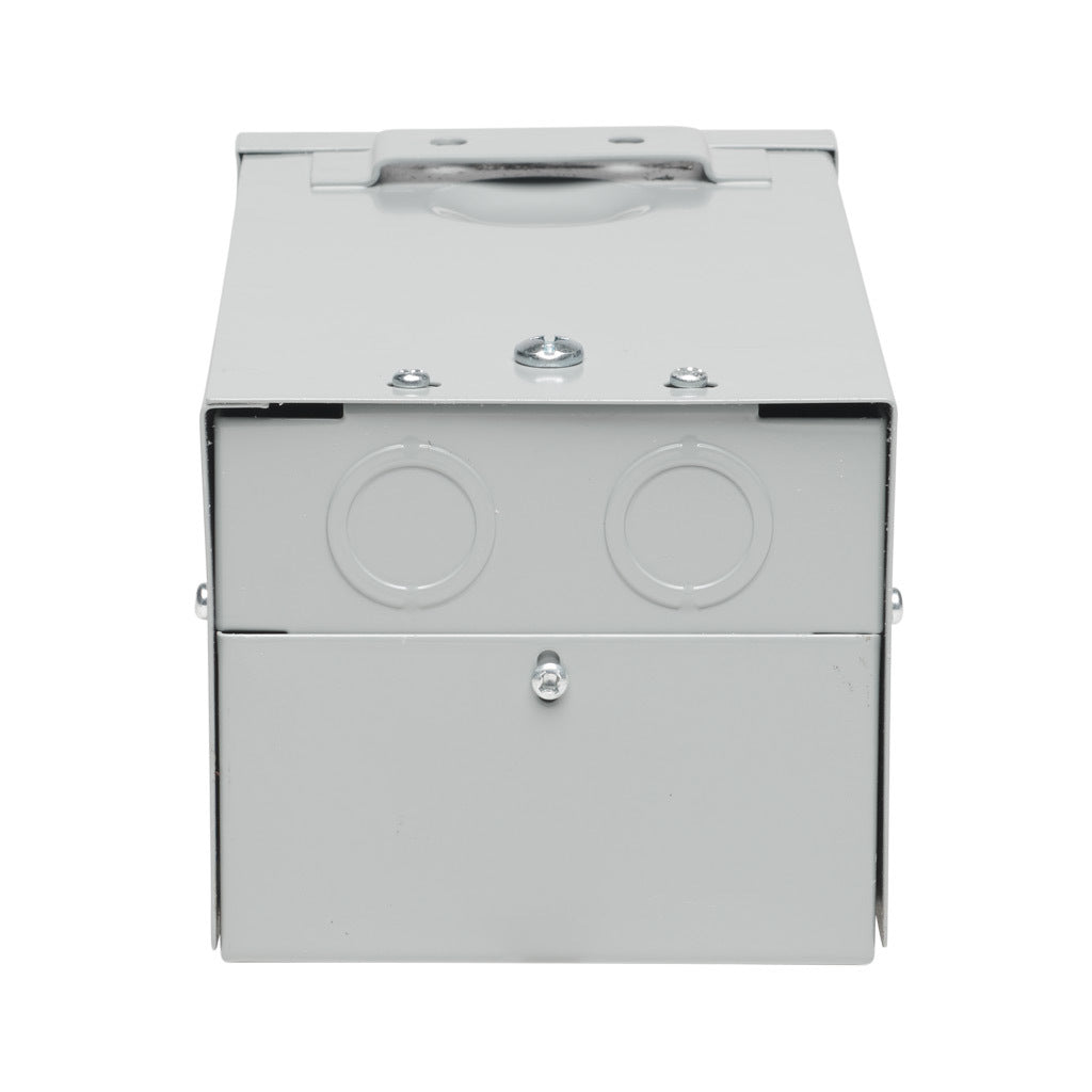 ACME general purpose transformer, encapsulated core, 750 VA, 1-phase, 600 VAC, 120/240 VAC secondary, 50/60 Hz, electrostatic shield, NEMA 3R, wall mount.-T253109S