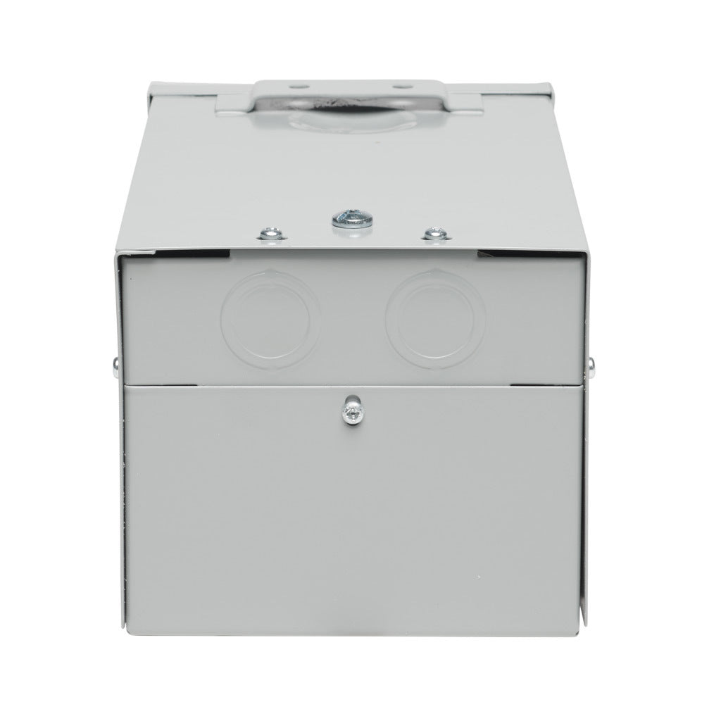 ACME general purpose transformer, encapsulated core, 1 kVA, 1-phase, 600 VAC, 120/240 VAC secondary, 60 Hz, electrostatic shield, NEMA 3R, wall mount.-T253110S