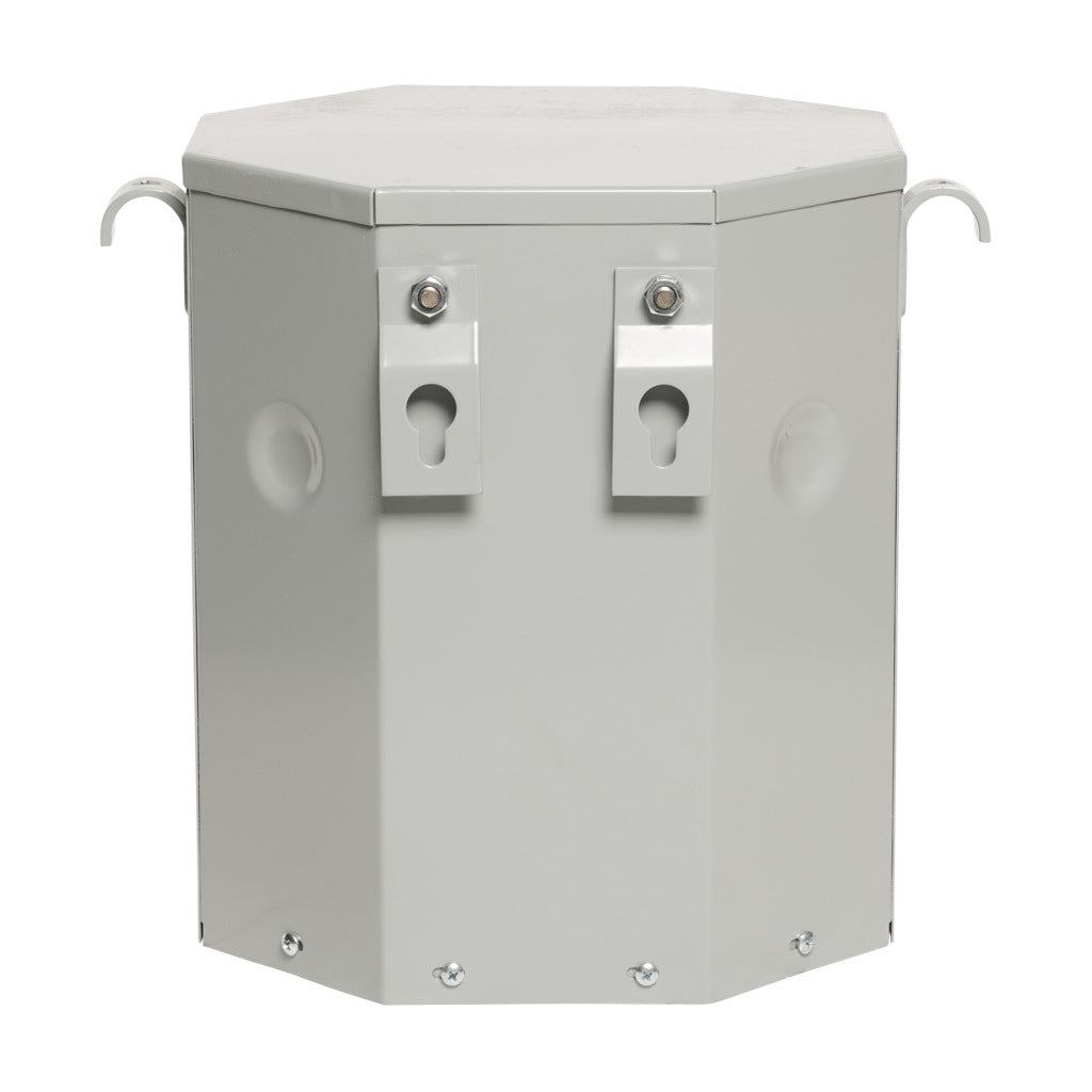 ACME general purpose transformer, encapsulated core, 25 kVA, 1-phase, 240/480 VAC, 120/240 VAC secondary, 60 Hz, electrostatic shield, NEMA 3R, wall mount.-T2535183S