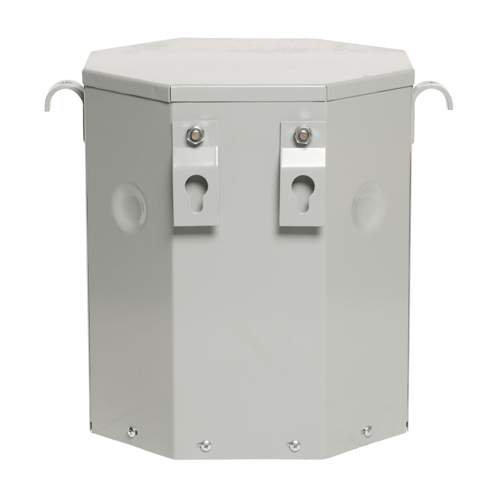 ACME general purpose transformer, encapsulated core, 7.5 kVA, 1-phase, 600 VAC, 120/240 VAC secondary, 60 Hz, electrostatic shield, NEMA 3R, wall mount.-T2536151S