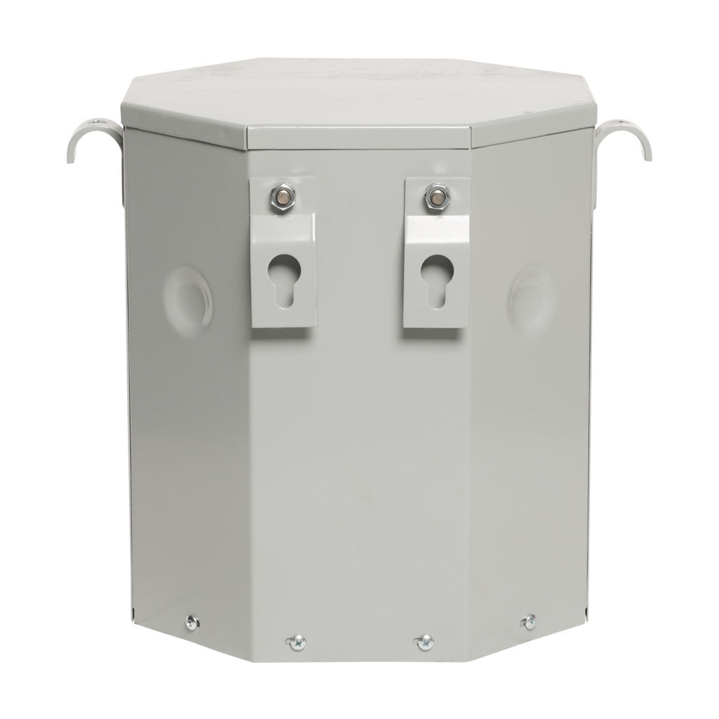 ACME general purpose transformer, encapsulated core, 10 kVA, 1-phase, 600 VAC, 120/240 VAC secondary, 60 Hz, electrostatic shield, NEMA 3R, wall mount.-T2536161S