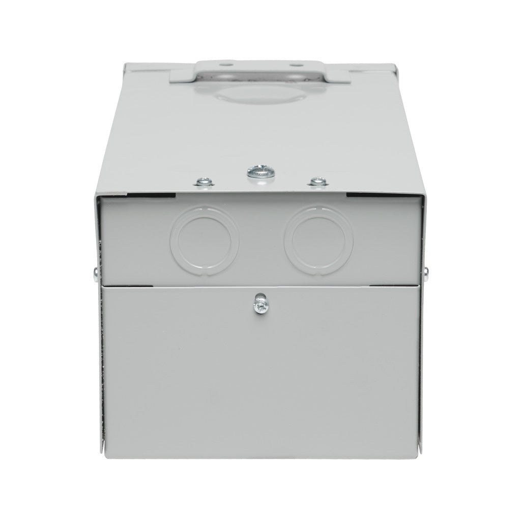 ACME general purpose transformer, encapsulated core, 1.5 kVA, 1-phase, 120-277 VAC selectable, 120/240 VAC secondary, 60 Hz, electrostatic shield, NEMA 3R, wall mount.-T279741S