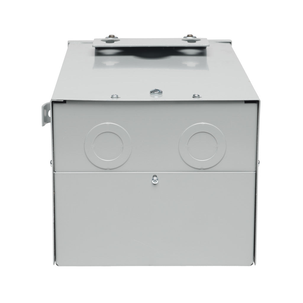 ACME general purpose transformer, encapsulated core, 5 kVA, 1-phase, 120-277 VAC selectable, 120/240 VAC secondary, 60 Hz, electrostatic shield, NEMA 3R, wall mount.-T279744S