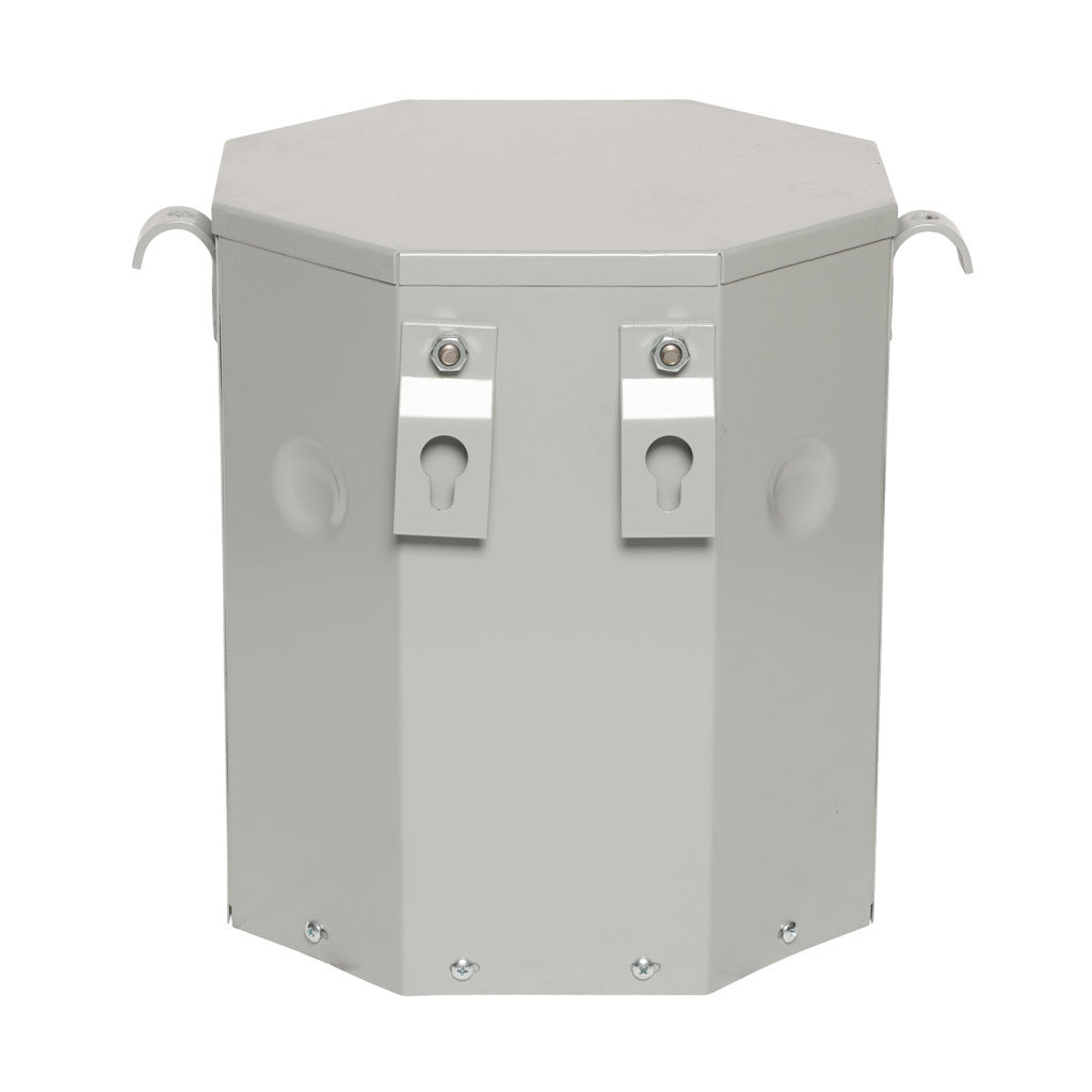 ACME general purpose transformer, encapsulated core, 10 kVA, 1-phase, 120-277 VAC selectable, 120/240 VAC secondary, 60 Hz, electrostatic shield, NEMA 3R, wall mount.-T279746S