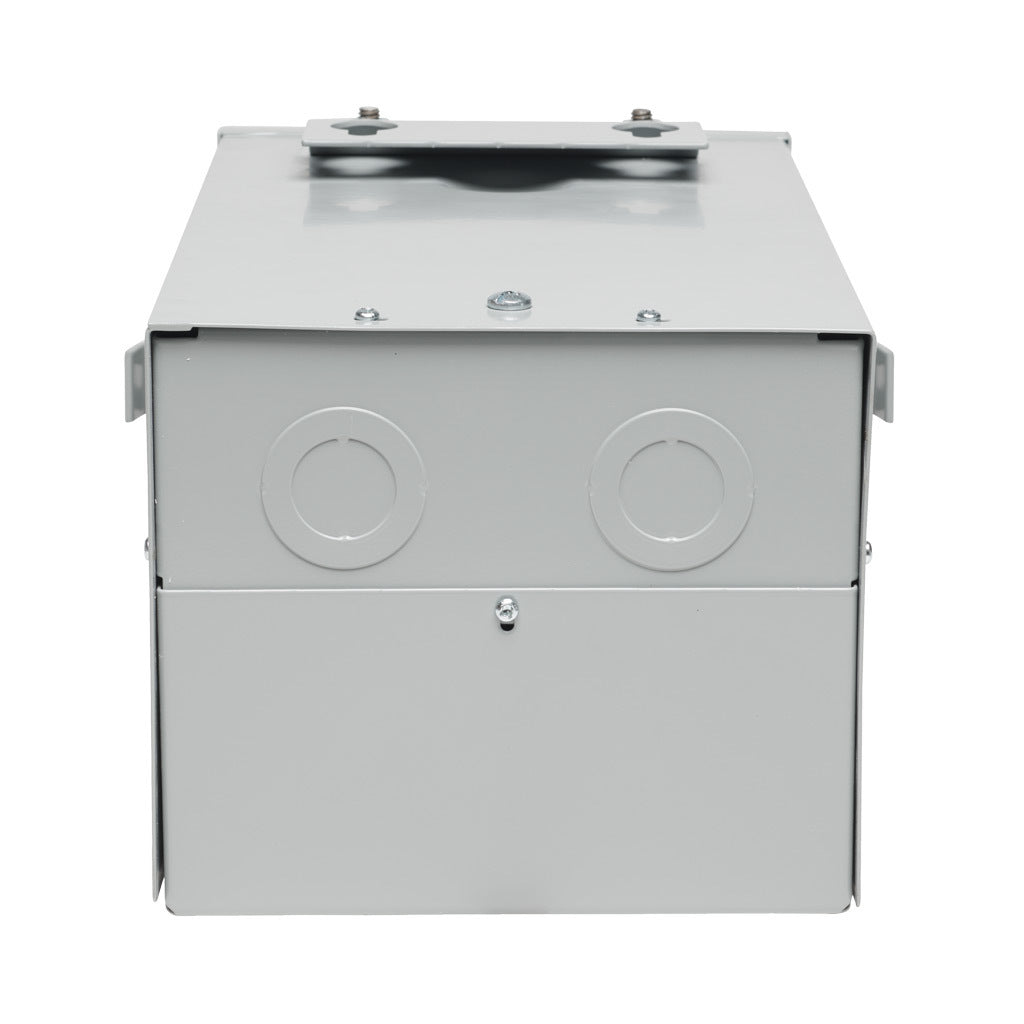ACME general purpose transformer, encapsulated core, 5 kVA, 1-phase, 190-440 VAC selectable, 120/240 VAC secondary, 50/60 Hz, electrostatic shield, NEMA 3R, wall mount.-TF252520S