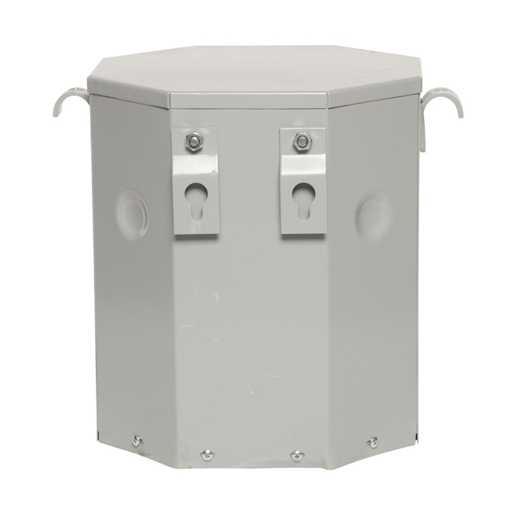 ACME general purpose transformer, encapsulated core, 10 kVA, 1-phase, 190-440 VAC selectable, 120/240 VAC secondary, 50/60 Hz, electrostatic shield, NEMA 3R, wall mount.-TF252795S
