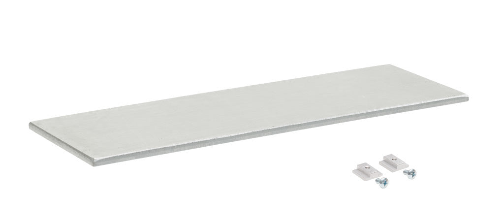 AttaBox shelf, weight distribution, 10 x 5in, aluminum. (2) screws and (2) slot nuts included.-WD105