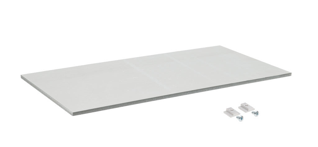 AttaBox shelf, weight distribution, 16 x 10in, aluminum. (2) screws and (2) slot nuts included.-WD1610