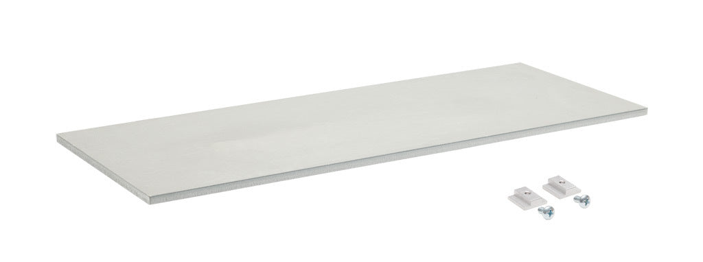 AttaBox shelf, weight distribution, 16 x 8in, aluminum. (2) screws and (2) slot nuts included.-WD168
