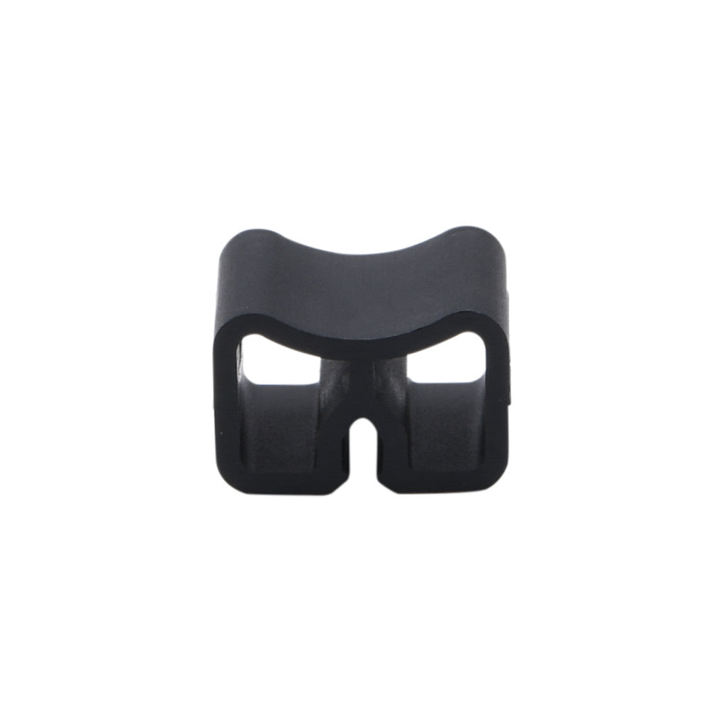 AchieVe cable tie attachment, black. Package of 50. For use with Achieve wire duct 1.5in width or larger. Use along with a cable tie to group wires together inside the wire duct.-WD-CTCLAMP