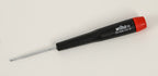 Wiha precision screwdriver set, slotted, 6 pieces, free-spinning cap.-WT26090
