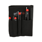 Wiha precision screwdriver set, slotted, 8 pieces, free-spinning cap.-WT26098