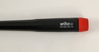 Wiha precision screwdriver set, slotted, 8 pieces, free-spinning cap.-WT26098