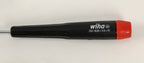 Wiha precision screwdriver set, slotted, 8 pieces, free-spinning cap.-WT26098