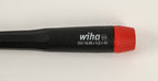 Wiha precision screwdriver set, slotted, 8 pieces, free-spinning cap.-WT26098
