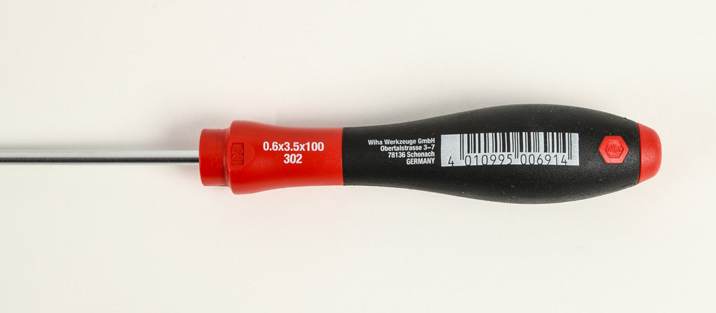 Wiha standard screwdriver set, Phillips and slotted, 7 pieces.-WT30278