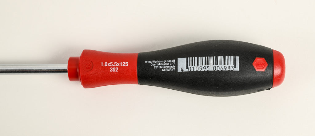 Wiha standard screwdriver set, Phillips and slotted, 7 pieces.-WT30278