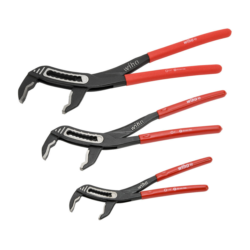 Wiha pliers set, tongue and groove, 3 pieces.-WT32670