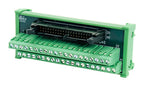 ZIPLink feedthrough module, 40-pole, DIN rail mount.-ZL-RTB40
